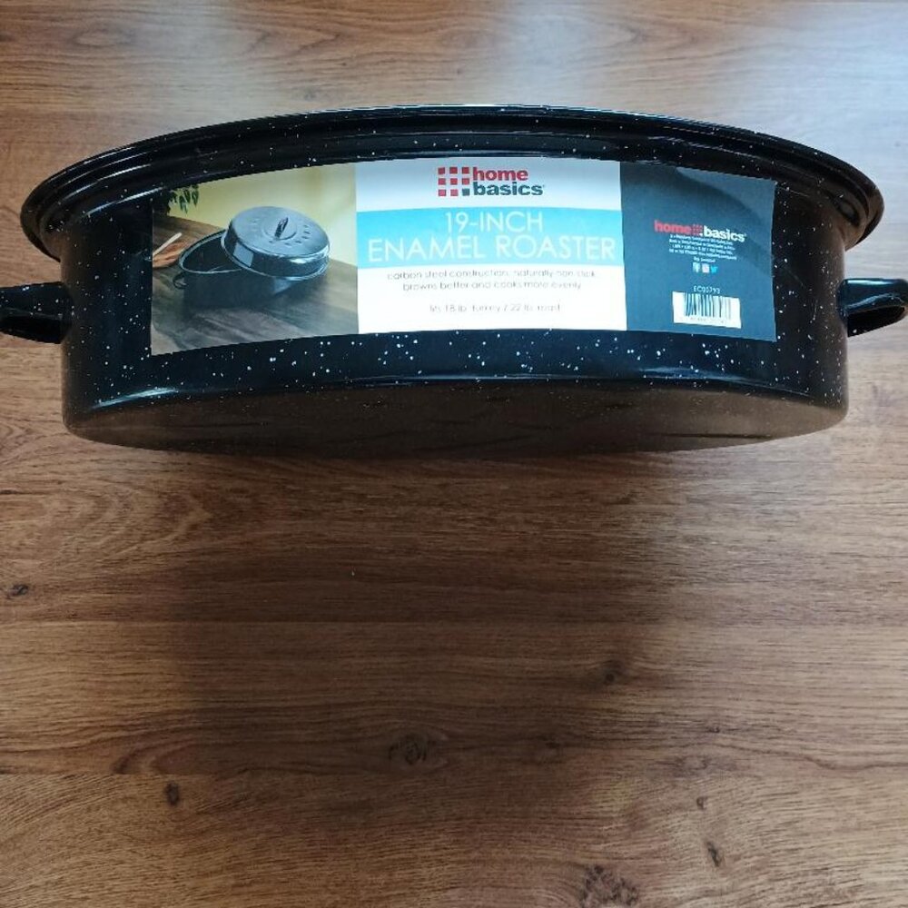 19 inch Enamel Roaster (NEW)